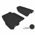 3D Maxpider TOYOTA SIENNA 2011-2012 KAGU BLACK R1 Floor Mat L1TY05611509